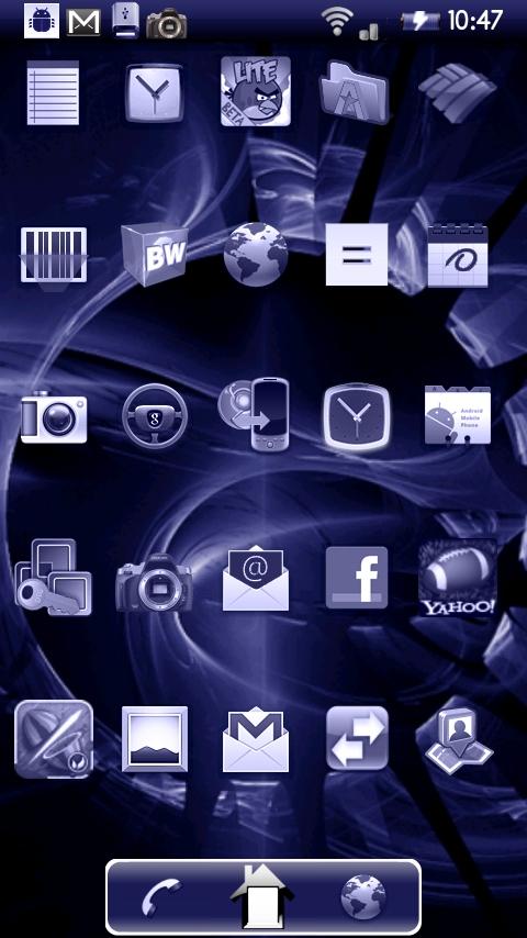 ADW Theme Cold Fusion Donate Android Themes