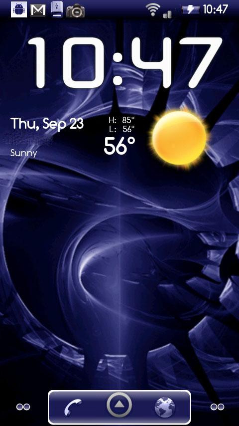 ADW Theme Cold Fusion Donate Android Themes