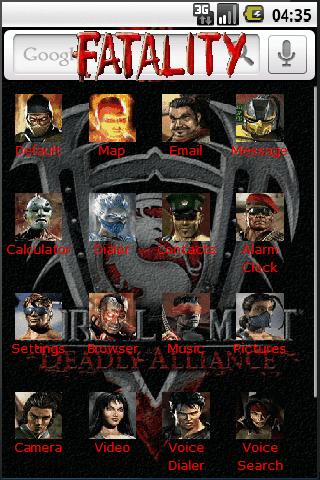 MortalKombat DA Android Personalization