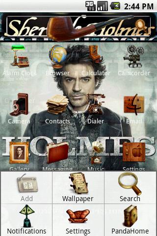 Theme:Sherlock Holmes Android Themes