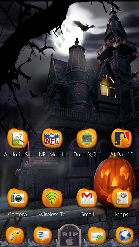ADW Halloween Android Themes
