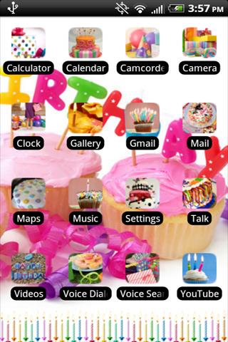 Happy Birthday Theme Android Themes