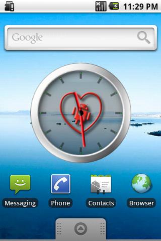 iHeart Android Clock Widget Android Themes