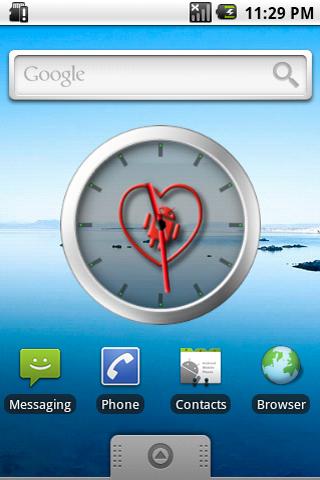 iHeart Android Clock Widget Android Themes