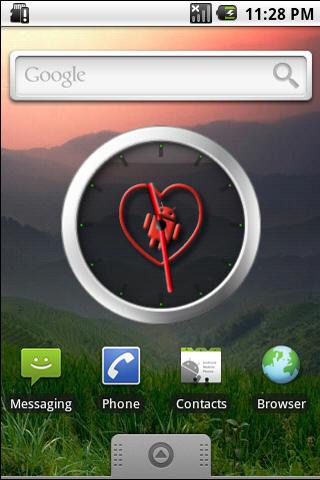 iHeart Android Clock Widget Android Themes