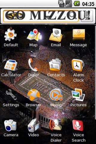 Missouri Tigers Theme Android Themes