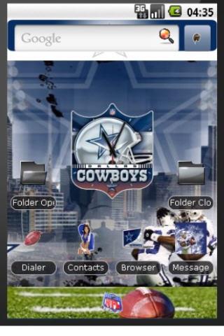 Dallas Cowboys Football Theme Android Themes