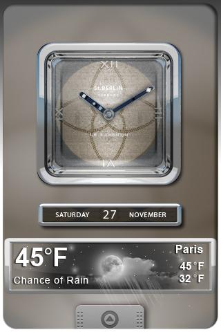 LAMENTIN clock widget theme Android Themes