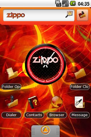 Theme: Zippo Android Themes