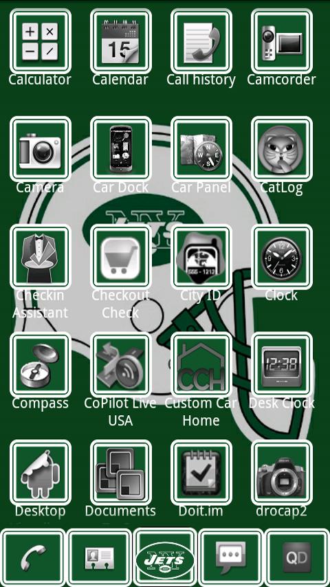 NY Jets ADW Theme Android Themes