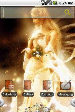 HD Theme:Djinn Fairy Android Themes