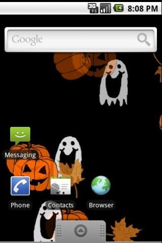 Halloween Live Wallpaper! Android Themes