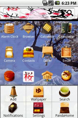 Theme:Japanese Wave Android Themes