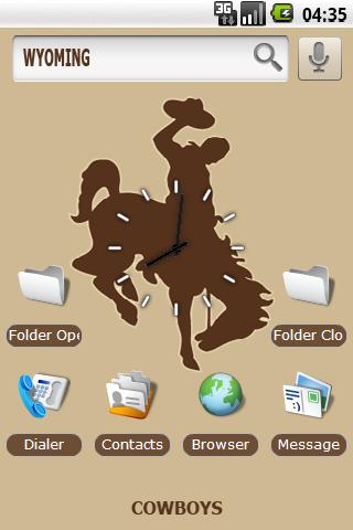 University of Wyoming Android Themes