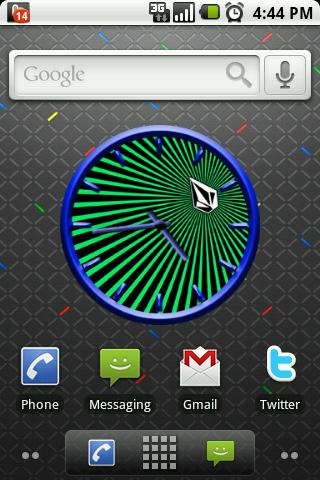 Volcom Big Clock Widget Android Themes