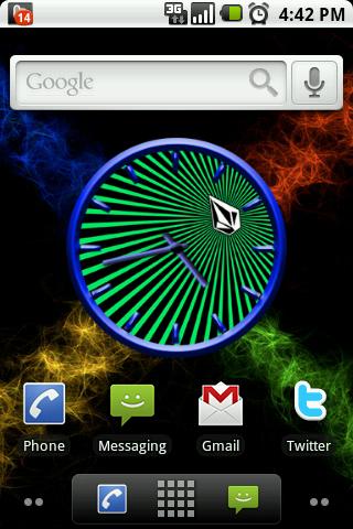 Volcom Big Clock Widget Android Themes