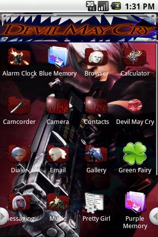 Theme:Devil May Cry Android Themes