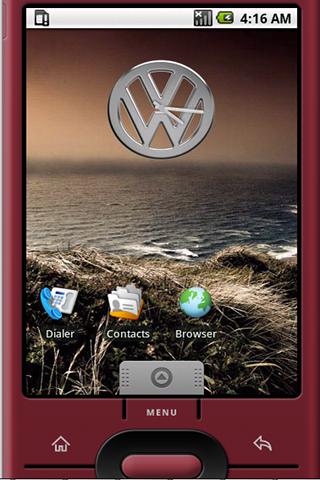 VW Logo Widget Clock Android Themes