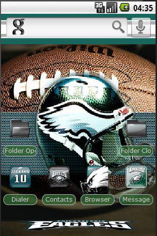 Philadelphia Eagles Android Themes