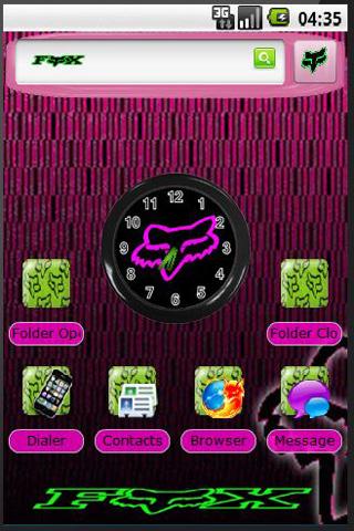 Ultra Girls Fox Theme Android Themes