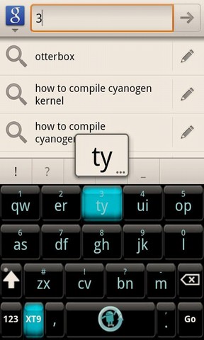 CyanogenMod Smart KB Theme