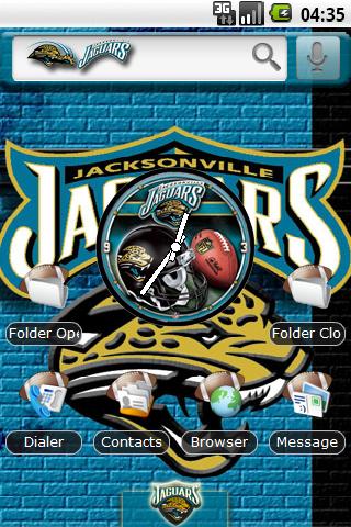 Theme: Jacksonville Jaguars Android Personalization