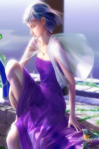 Dearm girl fantasy wallpaper Android Themes