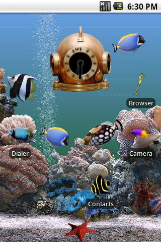 Real Aquarium Theme Android Themes