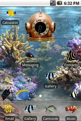 Real Aquarium Theme Android Themes