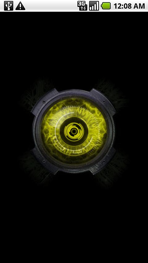 Yellow Eye Live Wallpaper Android Themes