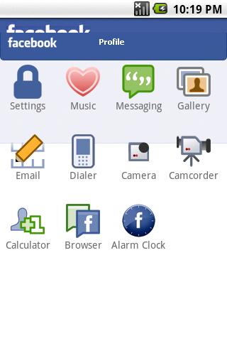 Facèbook theme Android Themes