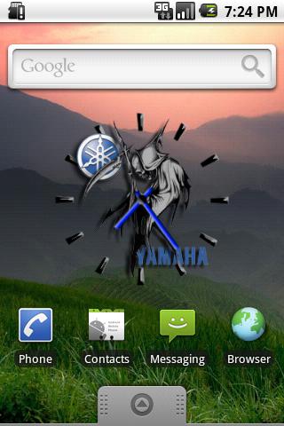 Reaper Yamaha Clock Widget