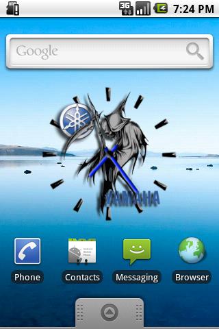 Reaper Yamaha Clock Widget Android Themes