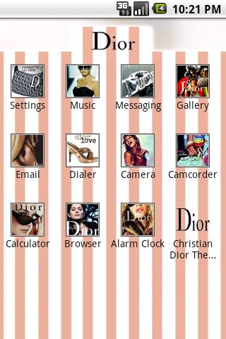 Dìor theme Android Themes