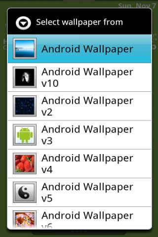 Android Wallpaper v1 Android Themes