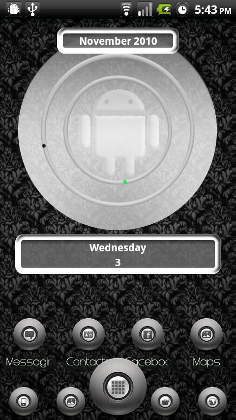 Sense Style clocks widget pack Android Themes