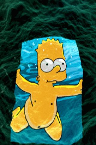Bart Nirvana Live Wallpaper Android Themes