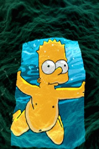 Bart Nirvana Live Wallpaper