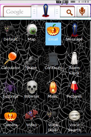 Holiday – Halloween Theme Android Personalization