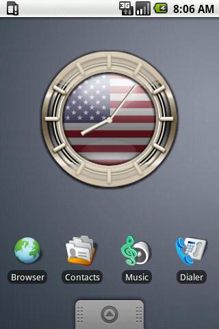 USA G10 Alarm Clock Android Themes