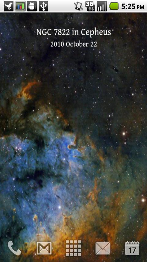 NASA (APOD) – Live Wallpaper Android Personalization