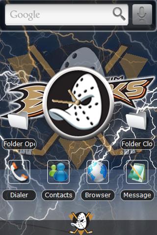 Mighty Ducks of Anaheim Android Themes