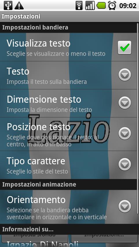 Lazio Live Wallpaper Android Themes