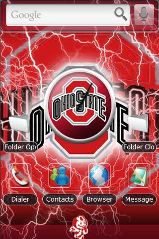 Ohio State Buckeyes Android Themes