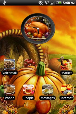 Thanksgiving Feast Theme Android Themes