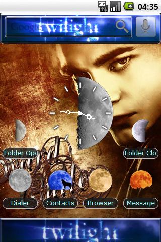 Theme: Edward Cullen Android Themes