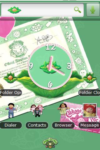 CabbagePatchKids Home Theme Android Themes