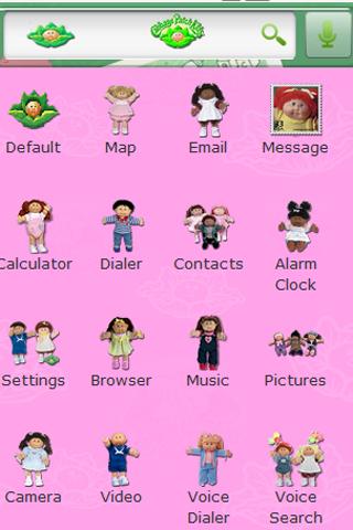CabbagePatchKids Home Theme Android Themes