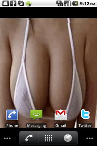 Boobies Bounce Live Wallpaper Android Themes