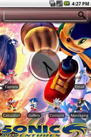 Theme:Super Sonic Android Themes